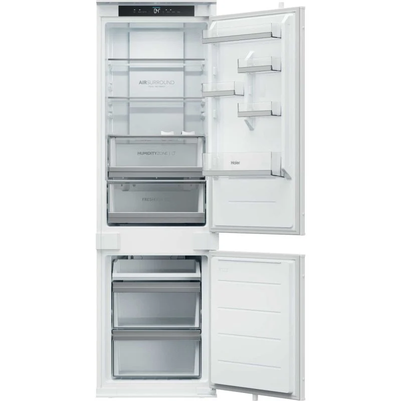 Haier ID Titanium 2 Built-In Fridge Freezer 70/30 Total No Frost - White - HBQW5518EK