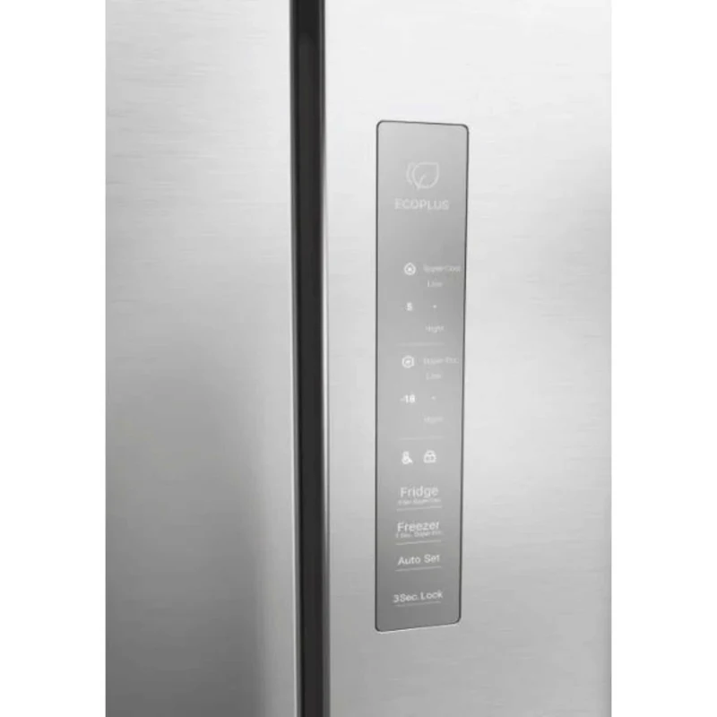 Haier American Style Fridge Freezer 60/40 No Frost - Inox HCR3818ENMM