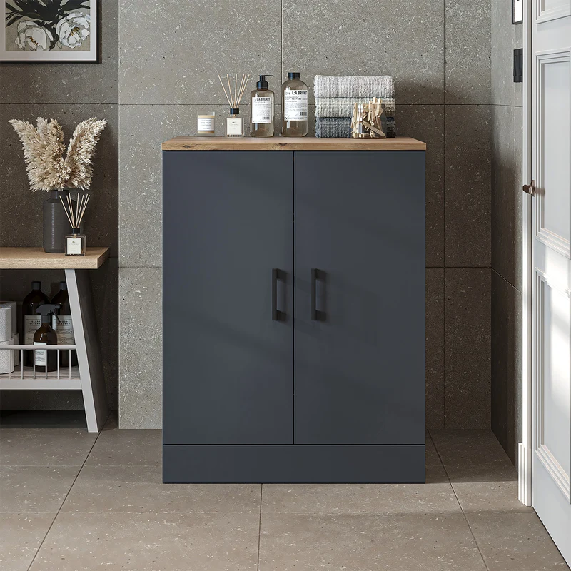 Roomart Waschmaschinenschrank ATLANTIC-II, 70 cm, Unterschrank für Frontlader, in 4 Farben