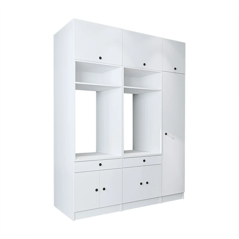 Roomart Waschmaschinenschrank SERIE 1, 179 cm, Schrankwand mit Ausziehbrettern und Hochschrank, in 3 Farben