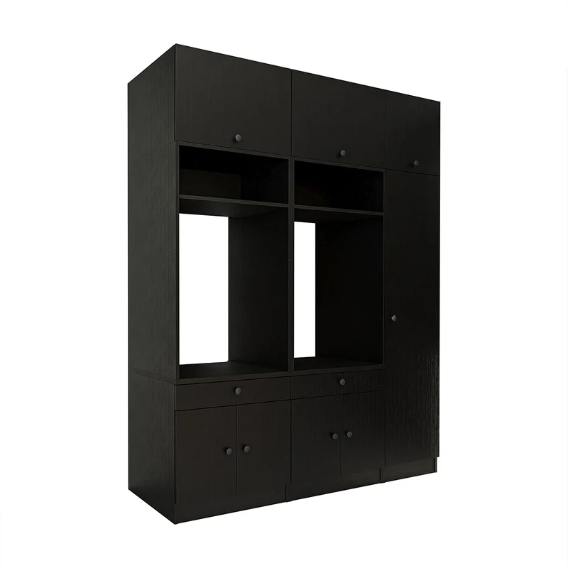 Roomart Waschmaschinenschrank SERIE 1, 179 cm, Schrankwand mit Ausziehbrettern und Hochschrank, in 3 Farben