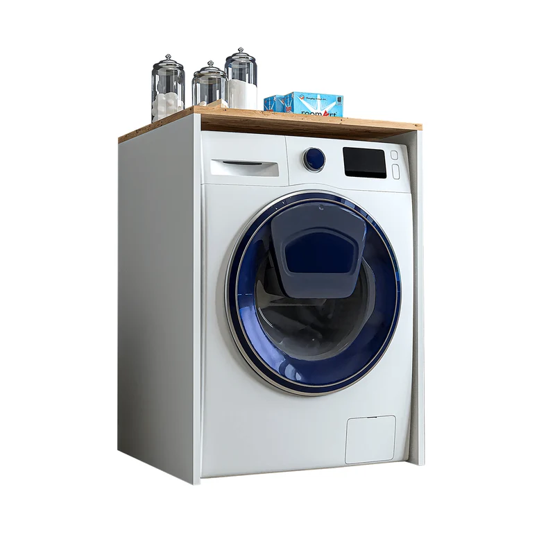 Roomart Waschmaschinenschrank ATLANTIC-IV, 65 cm, Überbau mit Ablage, in 2 Farben