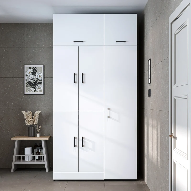 Roomart Waschmaschinenschrank DORA-I, 115 cm, für Waschmaschine und Trockner mit Hochschrank, in 5 Farben