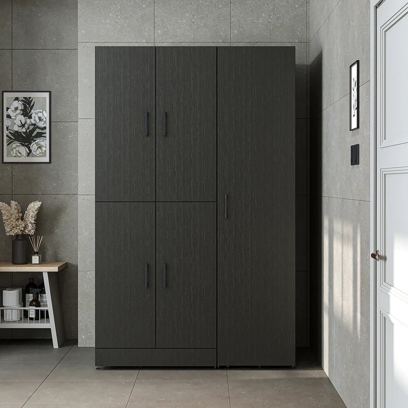 Roomart Waschmaschinenschrank DORA-I, 115 cm, für Waschmaschine und Trockner mit Hochschrank, in 5 Farben