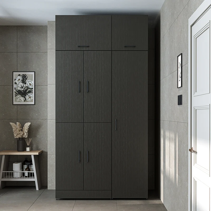 Roomart Waschmaschinenschrank DORA-I, 115 cm, für Waschmaschine und Trockner mit Hochschrank, in 5 Farben