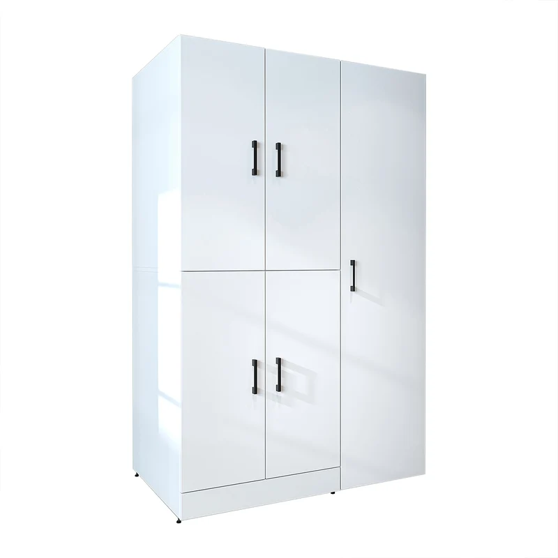 Roomart Waschmaschinenschrank DORA-I, 115 cm, für Waschmaschine und Trockner mit Hochschrank, in 5 Farben