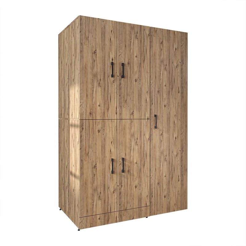 Roomart Waschmaschinenschrank DORA-I, 115 cm, für Waschmaschine und Trockner mit Hochschrank, in 5 Farben