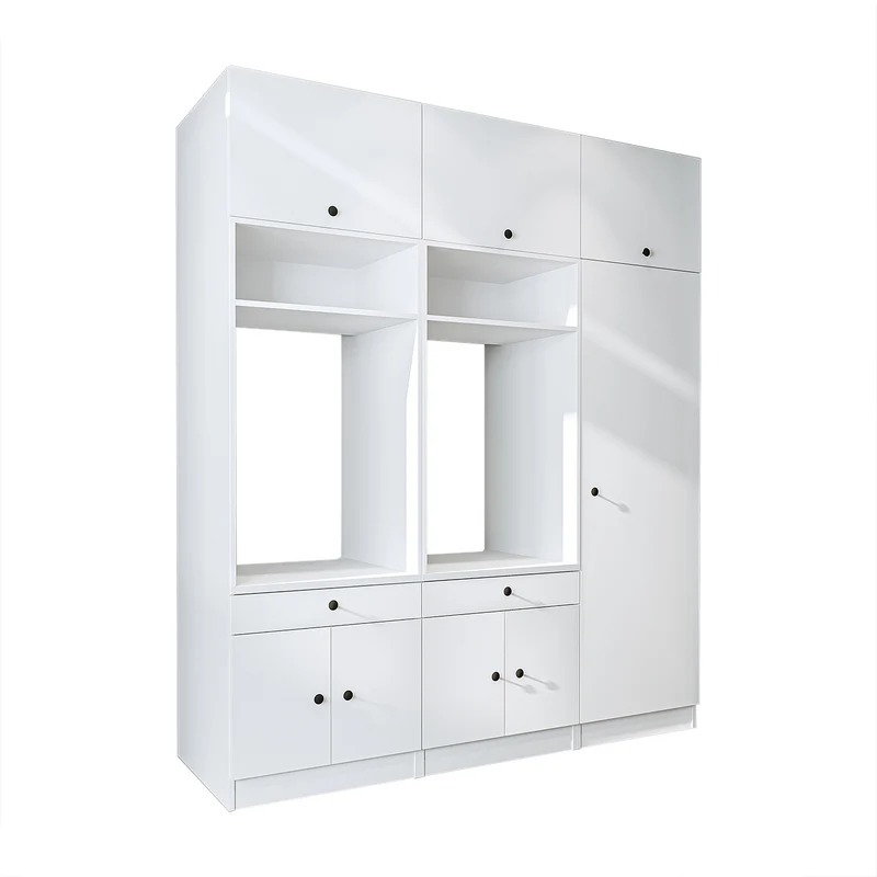 Roomart Waschmaschinenschrank SERIE 1, 194 cm, Schrankwand mit Hochschrank, in 3 Farben