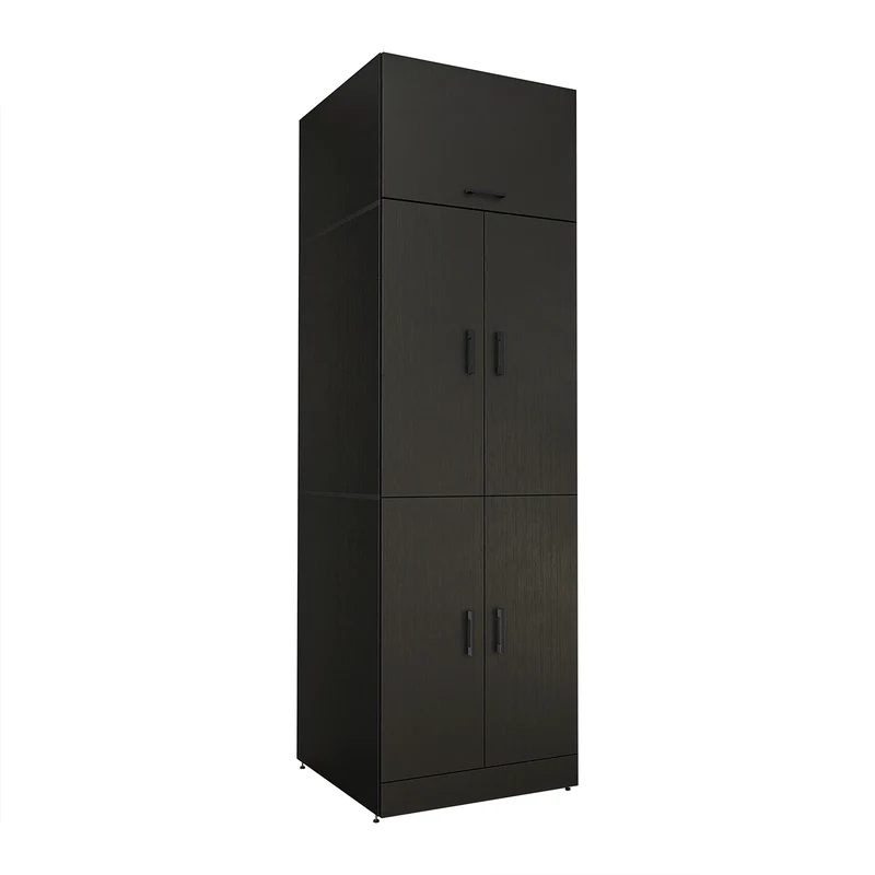 Roomart Waschmaschinenschrank DORA-I, 70 cm, für Waschmaschine und Trockner mit Ausziehbrett, in 5 Farben