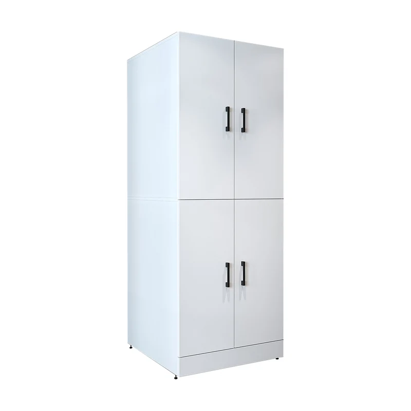 Roomart Waschmaschinenschrank DORA-I, 70 cm, für Waschmaschine und Trockner mit Ausziehbrett, in 5 Farben