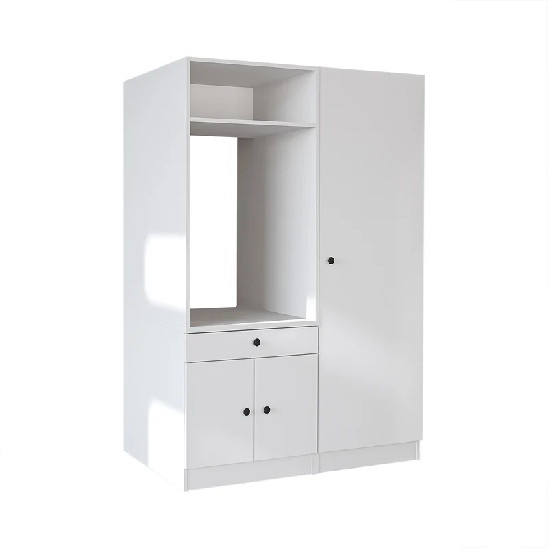 Roomart Waschmaschinenschrank SERIE 1, 127 cm, mit Hochschrank, in 3 Farben
