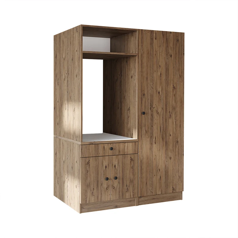 Roomart Waschmaschinenschrank SERIE 1, 127 cm, mit Hochschrank, in 3 Farben