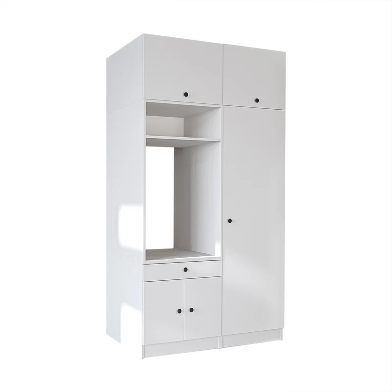 Roomart Waschmaschinenschrank SERIE 1, 127 cm, mit Hochschrank, in 3 Farben