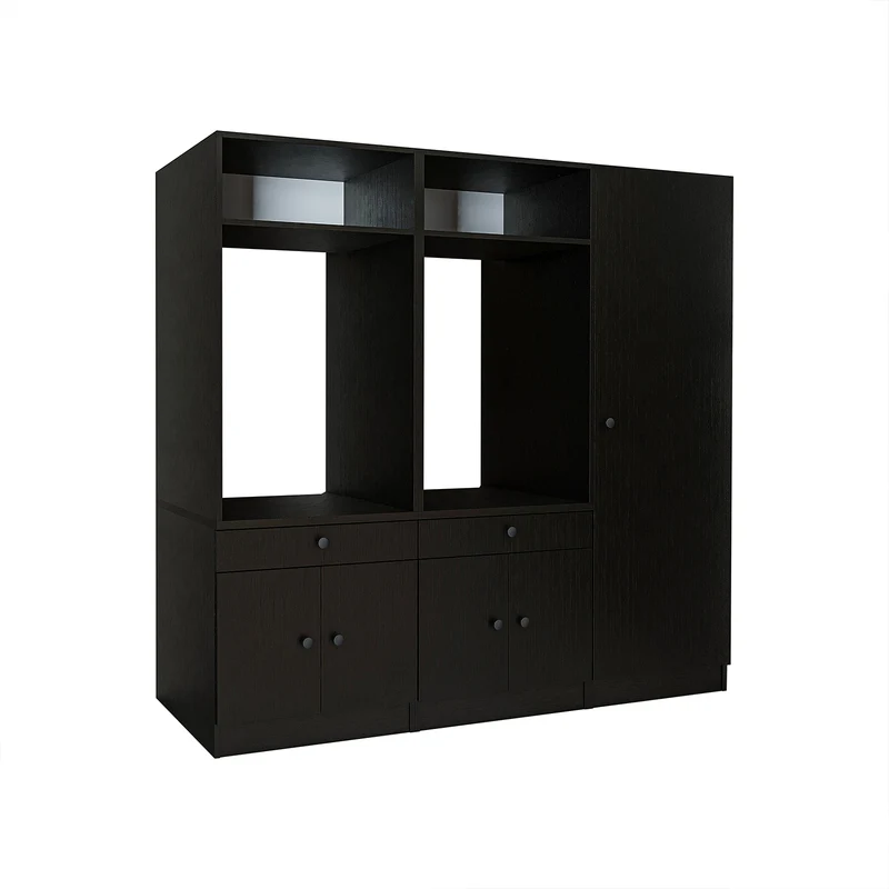 Roomart Waschmaschinenschrank SERIE 1 für 2 Maschinen mit Hochschrank, 194 cm, in 3 Farben