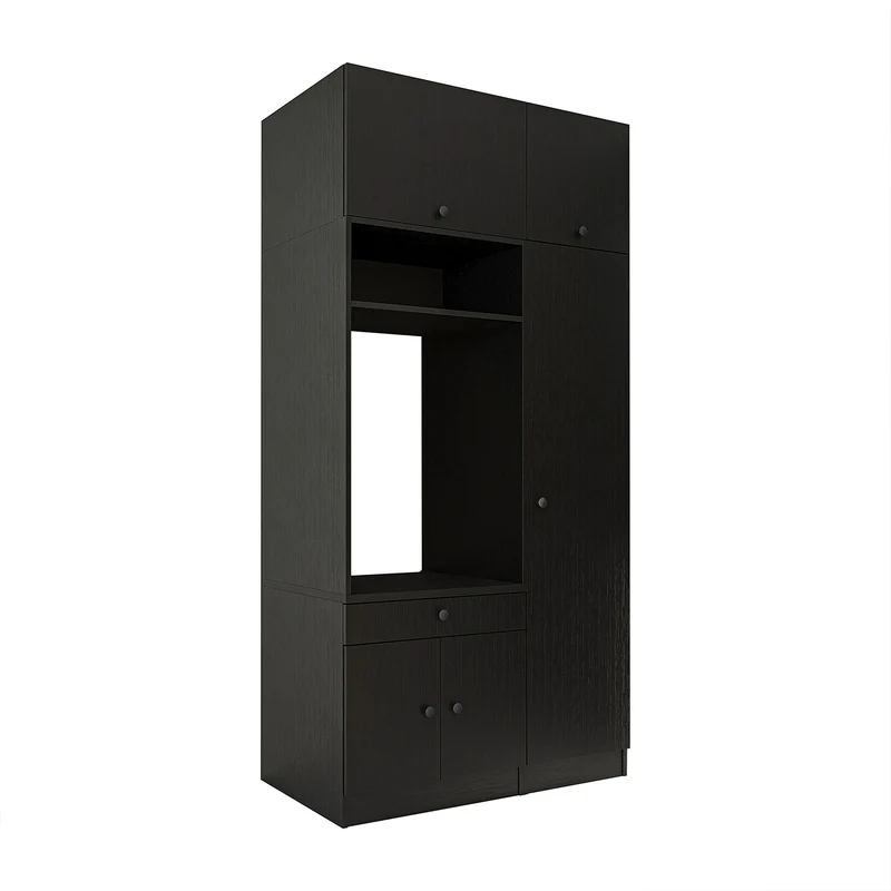 Roomart Waschmaschinenschrank SERIE 3, 112 cm, mit Hochschrank und Ausziehbrett, in 3 Farben