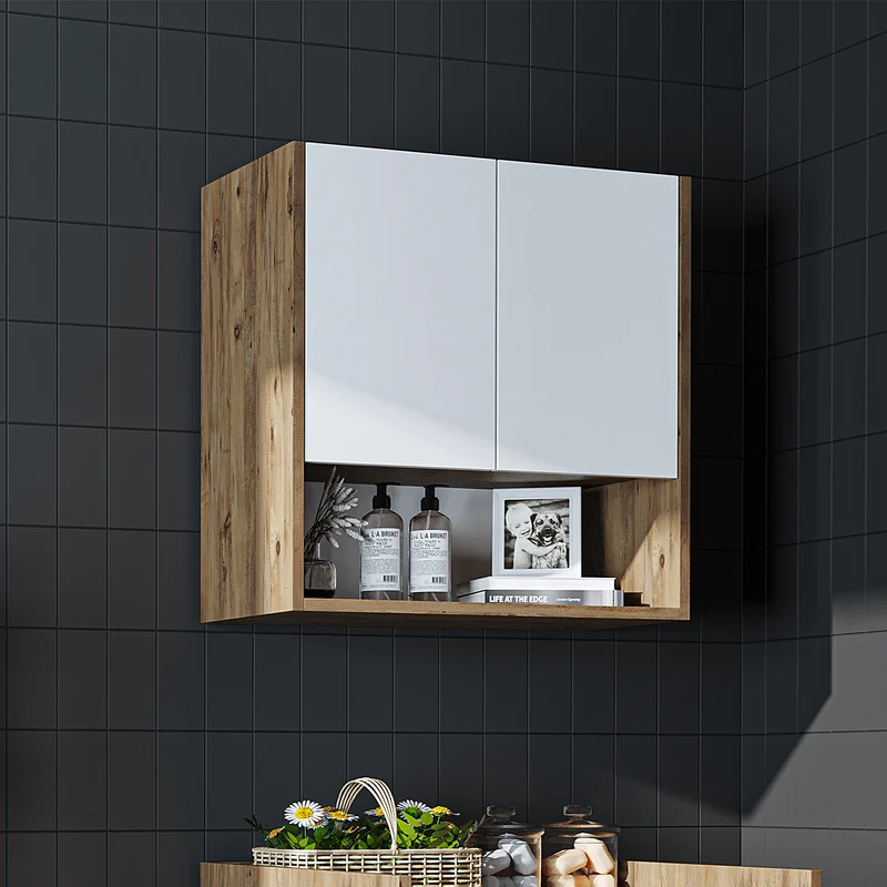 Roomart Waschmaschinenschrank DERIN-I, 65 cm, mit optionalem Oberschrank, in 4 Farben