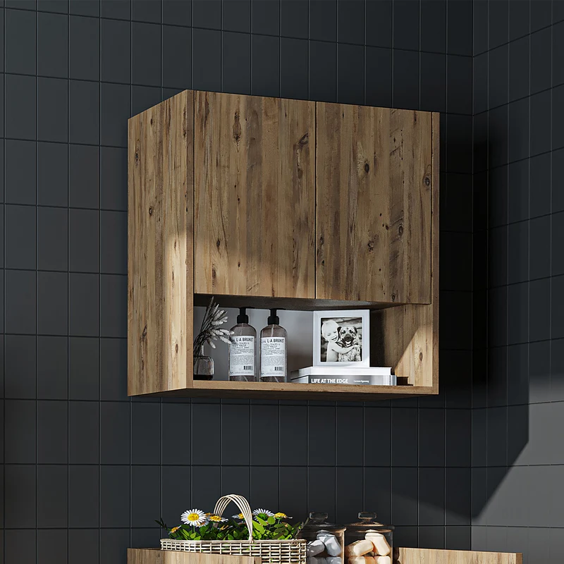 Roomart Waschmaschinenschrank DERIN-I, 65 cm, mit optionalem Oberschrank, in 4 Farben