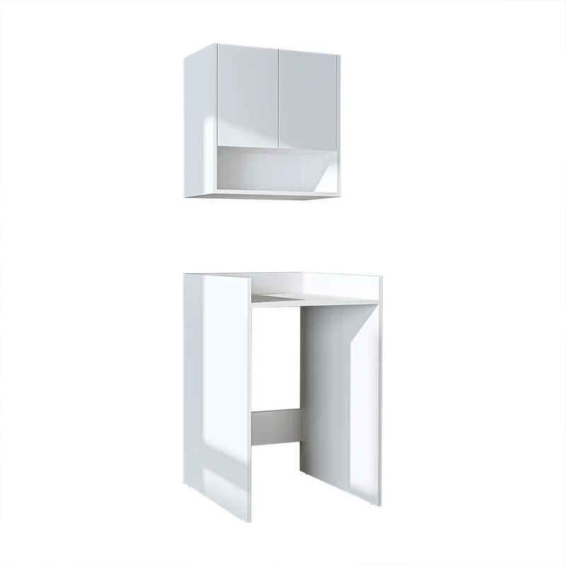 Roomart Waschmaschinenschrank DERIN-I, 65 cm, mit optionalem Oberschrank, in 4 Farben