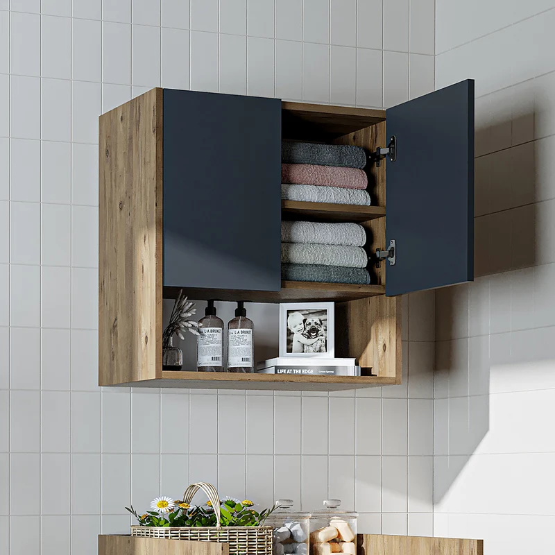 Roomart Waschmaschinenschrank DERIN-I, 65 cm, mit optionalem Oberschrank, in 4 Farben