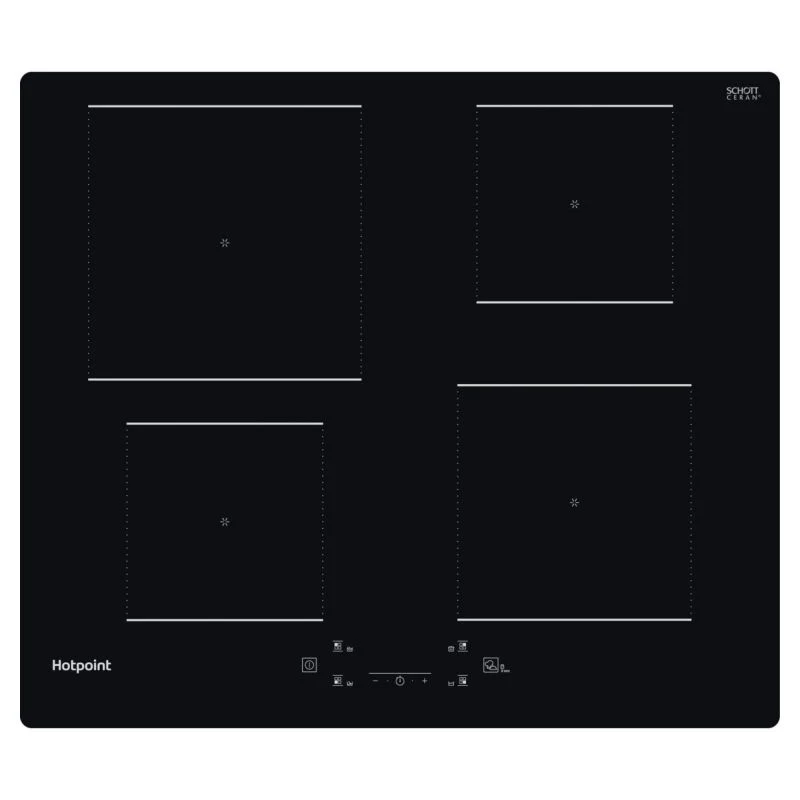 Hotpoint TQ 1460S NE 60cm 4 Zone Induction Hob - Black