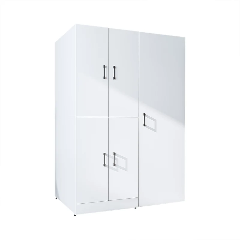 Roomart Waschmaschinenschrank DORA-II, 130 cm, für Waschmaschine und Trockner, in 5 Farben