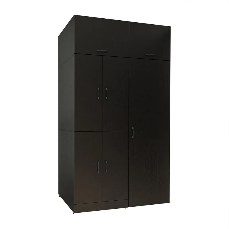 Roomart Waschmaschinenschrank DORA-II, 130 cm, für Waschmaschine und Trockner, in 5 Farben