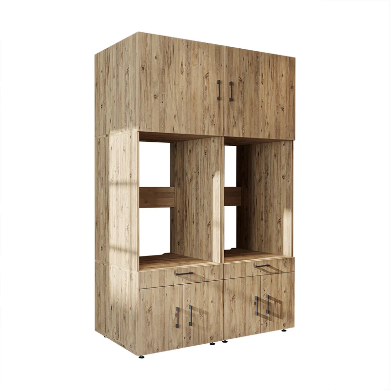 Roomart Waschmaschinenschrank SERIE 3, 134 cm, 205 cm hoch, in 3 Farben