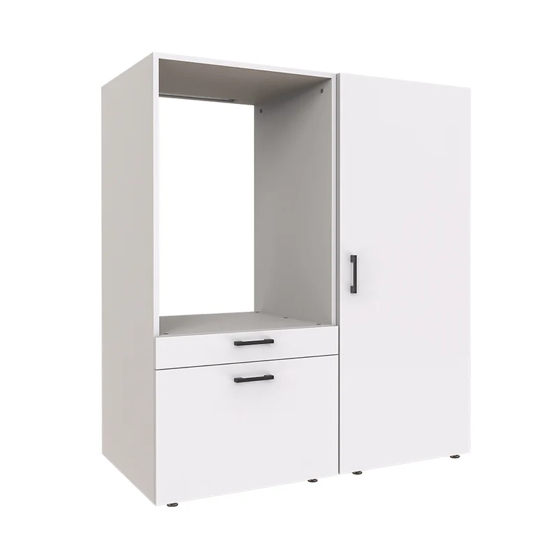 Roomart Waschmaschinenschrank SERIE 2, 127 cm, mit Mehrzweckschrank, in 2 Farben
