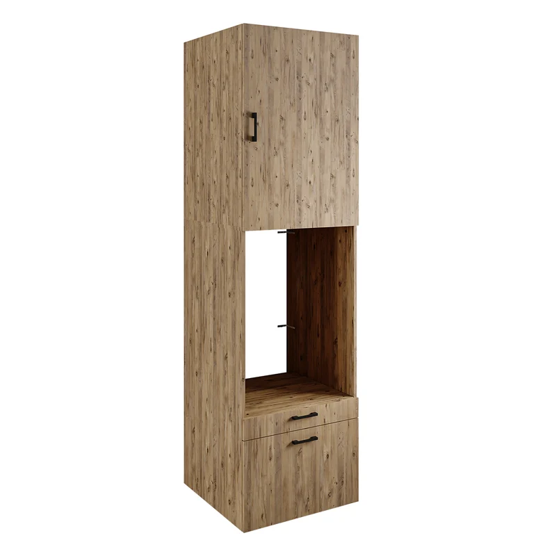 Roomart Waschmaschinenschrank SERIE 2, 67 cm, mit Ausziehbrett und Aufsatz, in 3 Farben