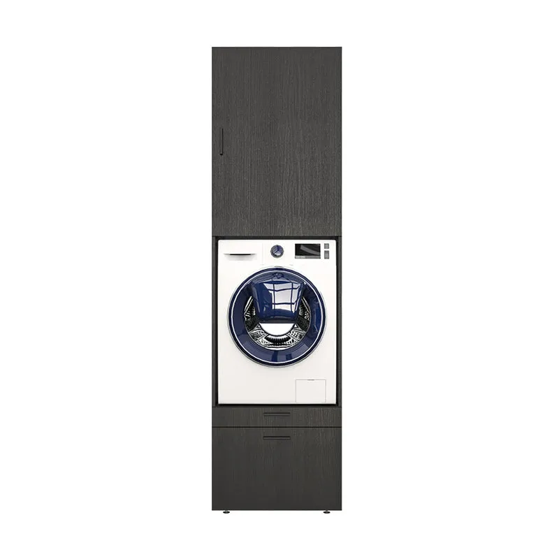 Roomart Waschmaschinenschrank SERIE 2, 67 cm, mit Ausziehbrett und Aufsatz, in 3 Farben