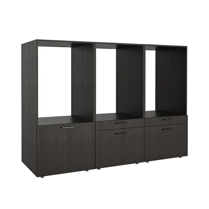 Roomart Waschmaschinenschrank SERIE 2, 201 cm, für 3 Geräte, 145 cm hoch