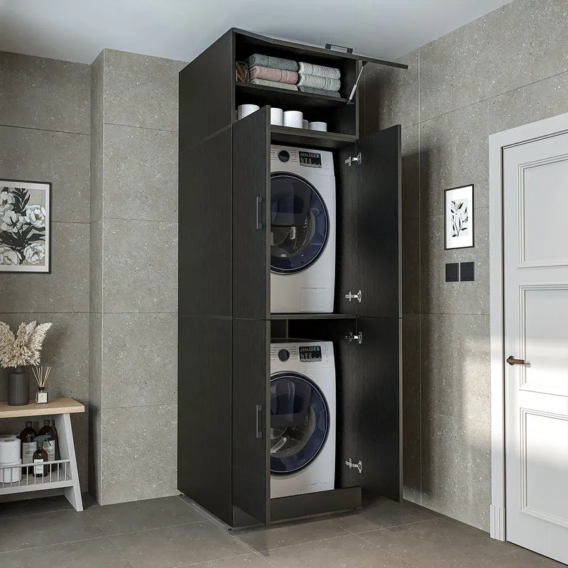 Roomart Waschmaschinenschrank DORA-II, 70 cm, für Waschmaschine und Trockner, in 5 Farben