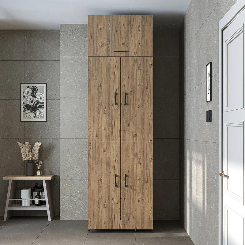 Roomart Waschmaschinenschrank DORA-II, 70 cm, für Waschmaschine und Trockner, in 5 Farben