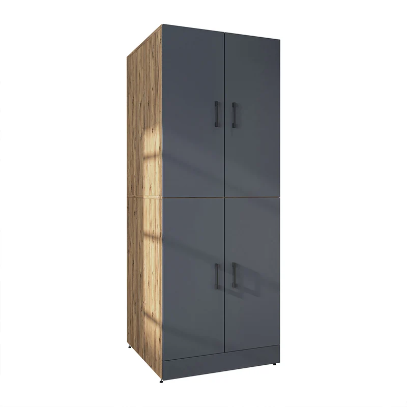 Roomart Waschmaschinenschrank DORA-II, 70 cm, für Waschmaschine und Trockner, in 5 Farben
