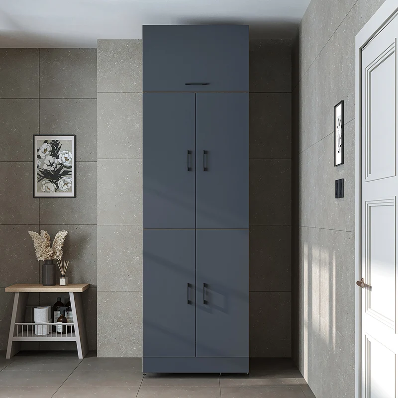 Roomart Waschmaschinenschrank DORA-II, 70 cm, für Waschmaschine und Trockner, in 5 Farben