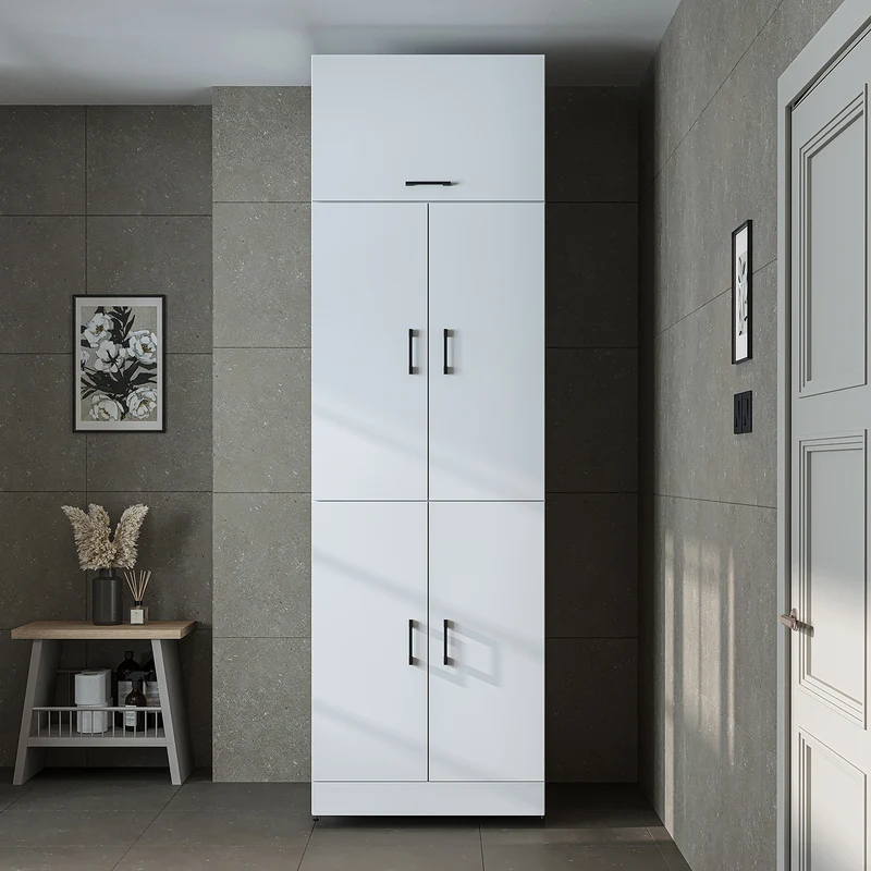 Roomart Waschmaschinenschrank DORA-II, 70 cm, für Waschmaschine und Trockner, in 5 Farben