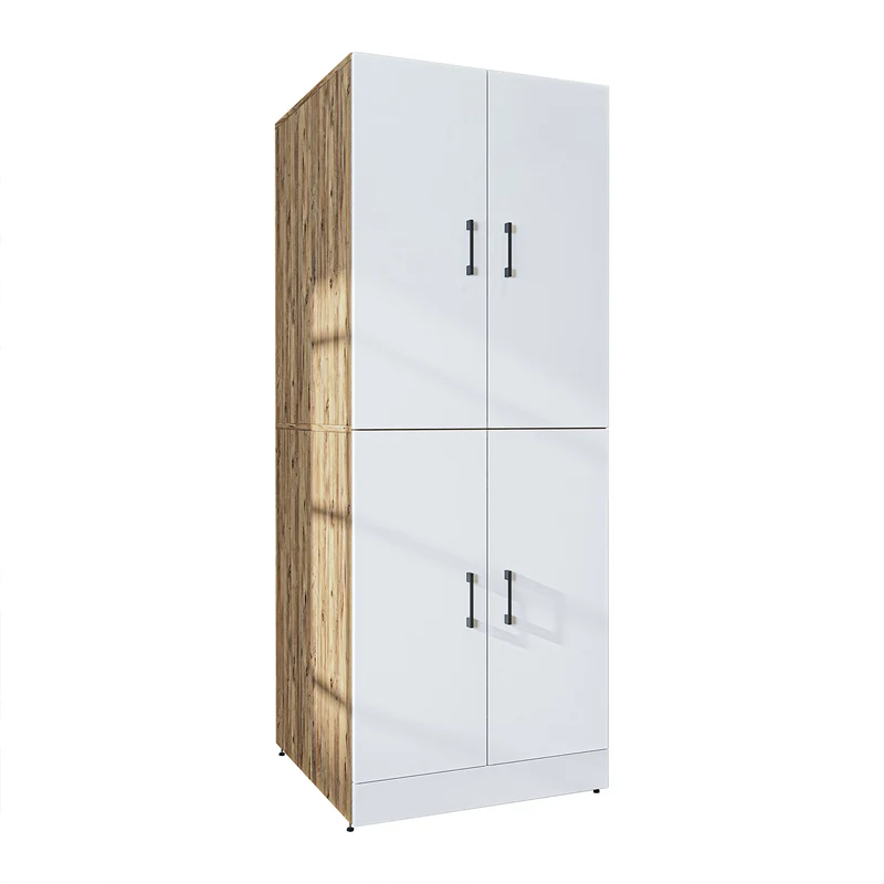 Roomart Waschmaschinenschrank DORA-II, 70 cm, für Waschmaschine und Trockner, in 5 Farben