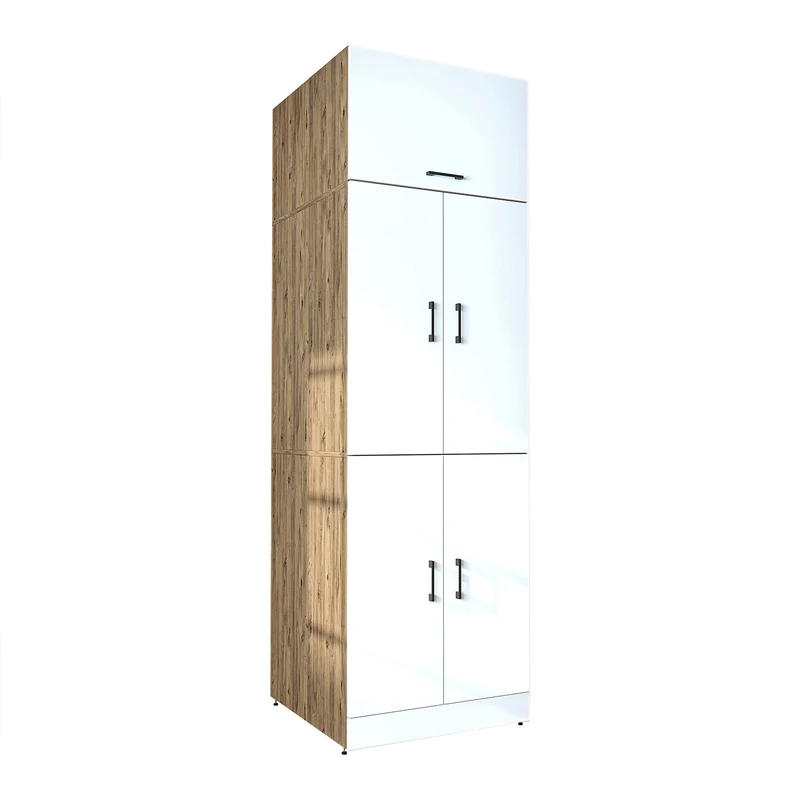 Roomart Waschmaschinenschrank DORA-II, 70 cm, für Waschmaschine und Trockner, in 5 Farben
