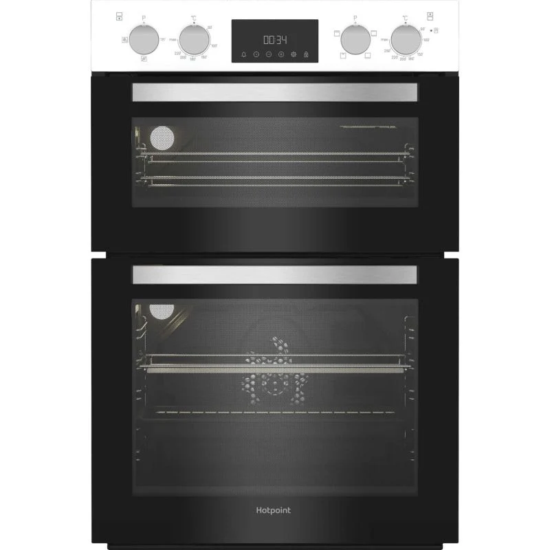 Hotpoint DIH 10D W Built-In Double Oven - White
