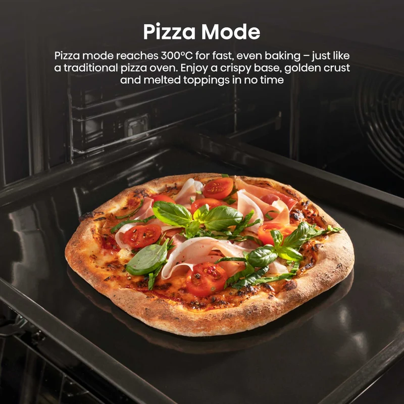 Hisense BI622AXPGUK Hi2 77L Built-in Electric Steam Oven - Black