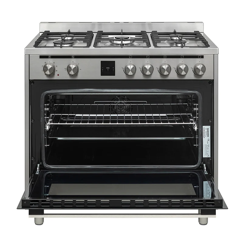 Daewoo F96CGDTC19INM-FR 90x60cm Freestanding Professional Combined Oven, Inox