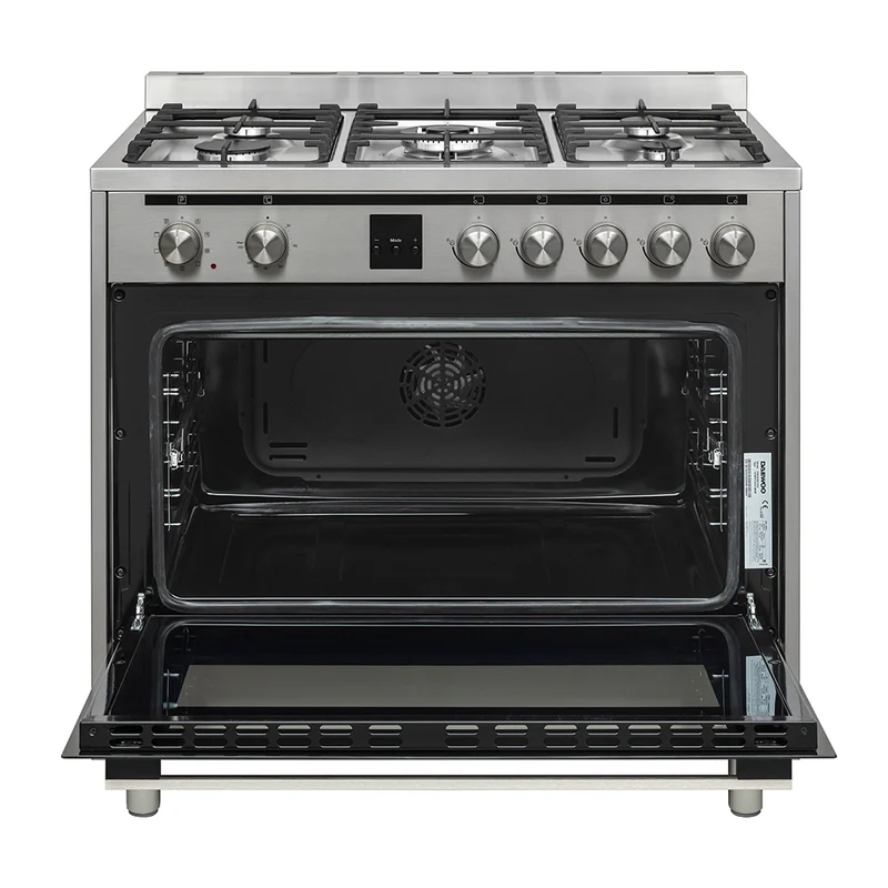 Daewoo F96CGDTC19INM-FR 90x60cm Freestanding Professional Combined Oven, Inox