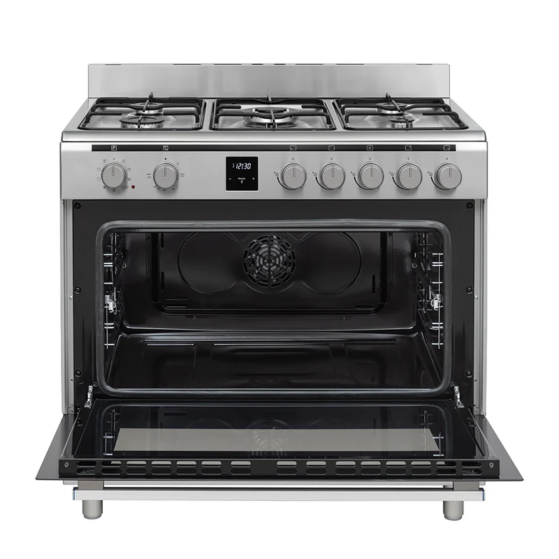 Daewoo F96CGDTH19INM-DE 90x60cm Freestanding Standard Combined Oven, Inox