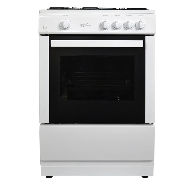 60Cm Single Cavity Gas Cooker White