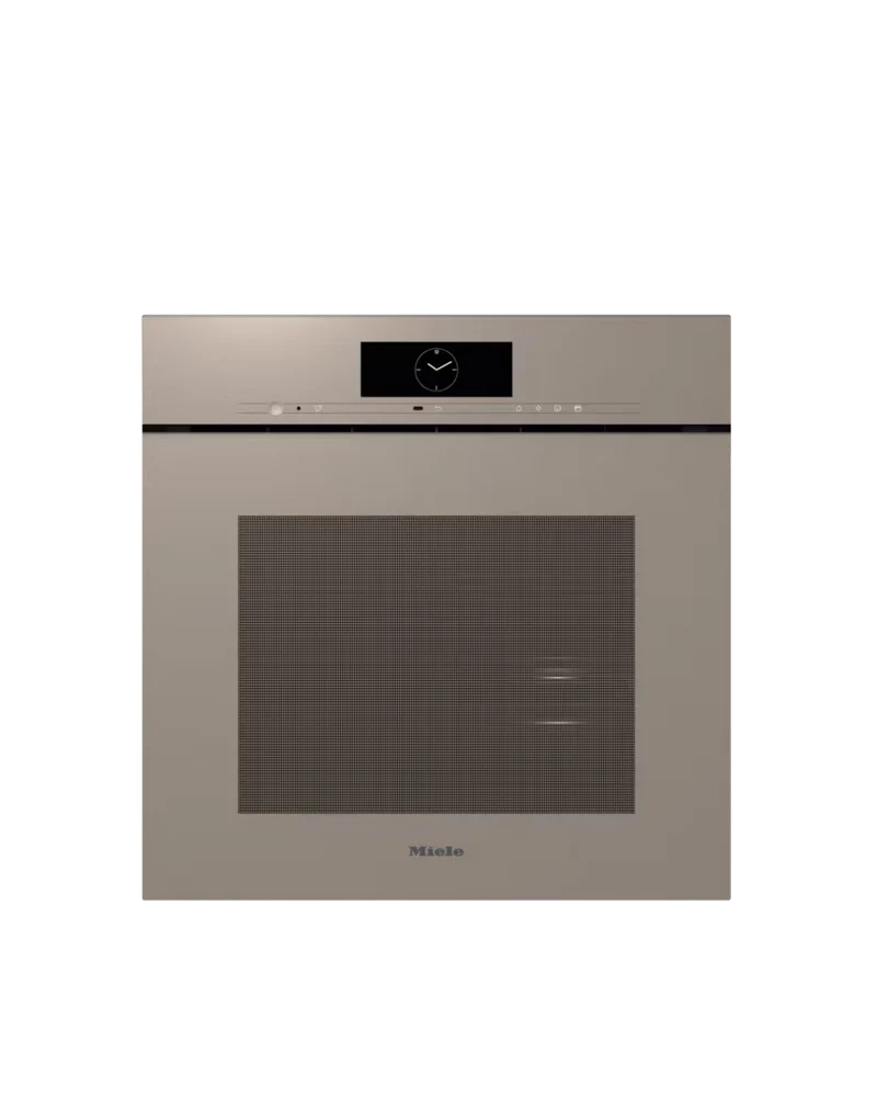 Horno a vapor combinado sin tirador con toma de agua y desagüe
