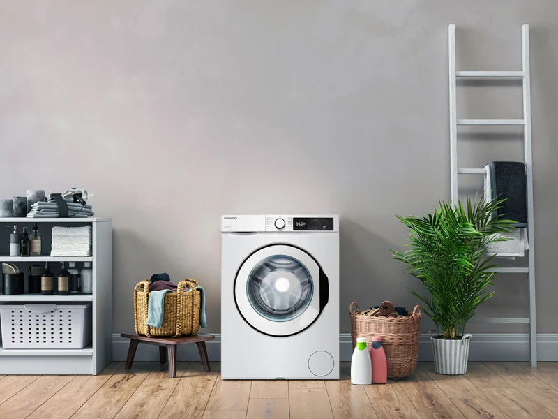 DAEWOO WM-FB2694W1A-DE Freestanding Washing Machine 12 kg 1400 RPM A Class with TwinJet