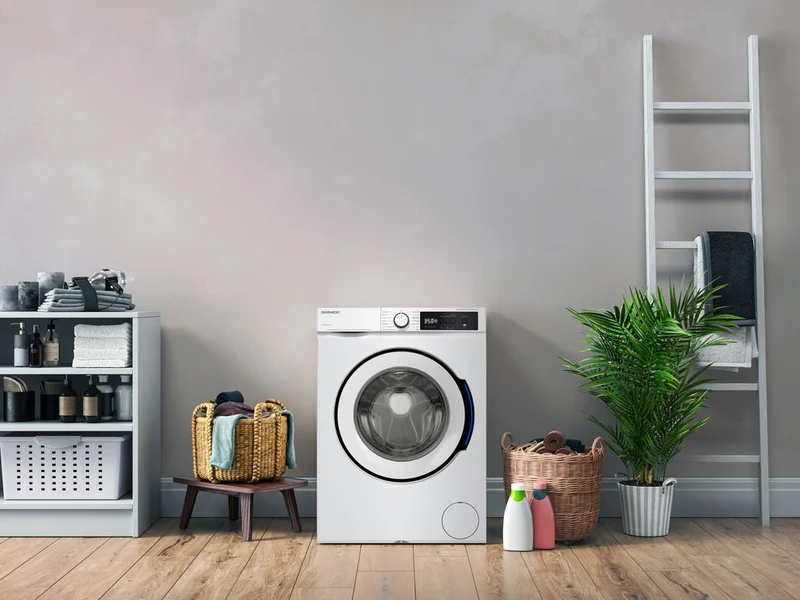 DAEWOO WM-FB0634W1A-DE Freestanding Washing Machine 10 kg 1400 RPM A Class with Digital Drive Inverter