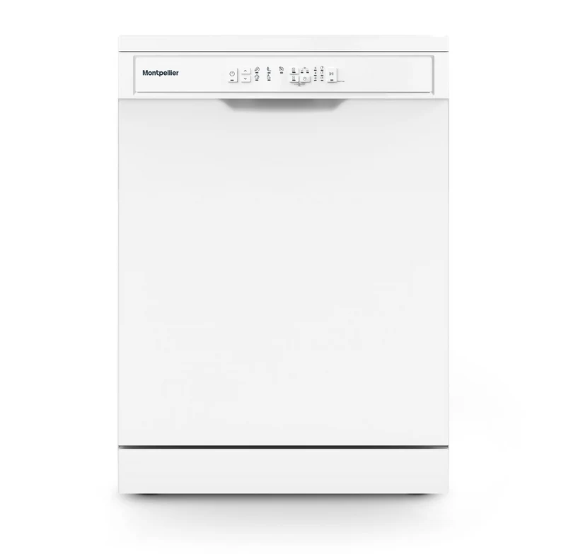 Montpellier MDWD1354W 60cm Freestanding Dishwasher in White