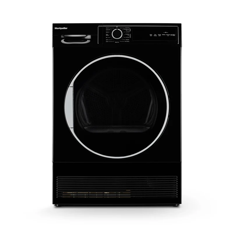 Montpellier MTDC8SDK 8KG CONDENSER SENSOR DRY TUMBLE DRYER - BLACK