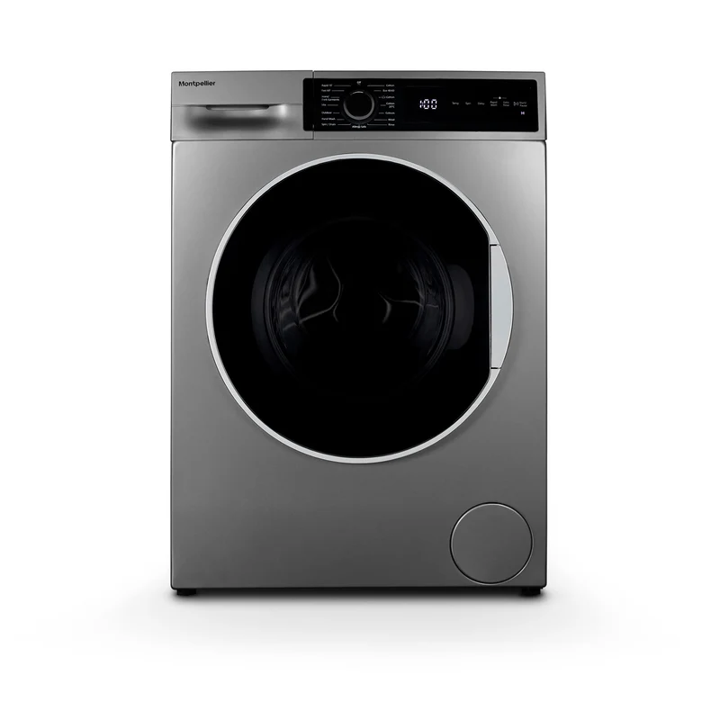 Montpellier MWM814BLS 8Kg Washing Machine in Silver